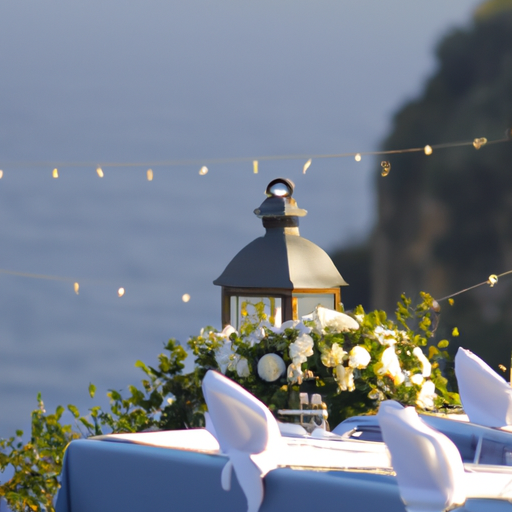 Идиллическое место для свадьбы с видом на Средиземное море со скалы